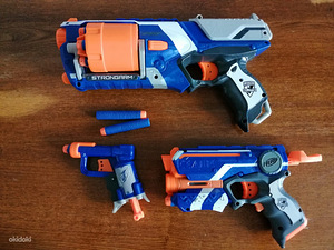 NERF оружие с поролоновыми пульками (1 фото из 2)