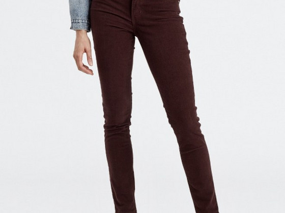 Levis 721 high rise skinny velvet püksid, W26L32