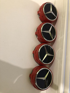 Mb mercedes капсулы дисков 75mm (1 фото из 3)
