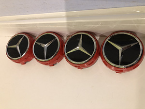 Mb mercedes капсулы дисков 75mm (3 фото из 3)