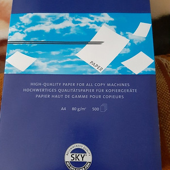 Koopiapaber SKY A4 formaat, 80g/m2 500 lehte