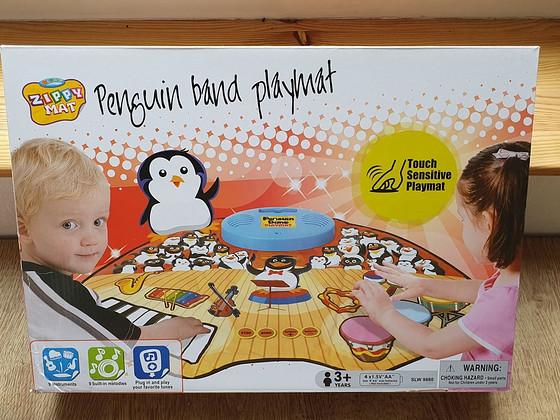 Beebi mängumatt Pingviinide orkester (uus)
