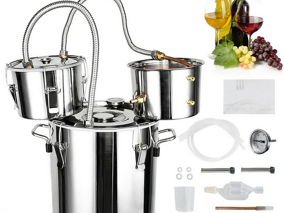 DESTILLAATORI komplekt 12L, 20L, 30L, 50L Uus!