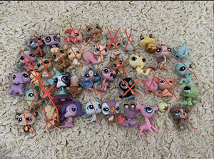 LPS/Littlest Pet Shop suurem kogus LPSe (1 foto / 3)