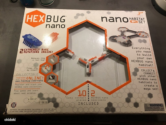 Трек HEXBUG nano + 3 жука, б/у