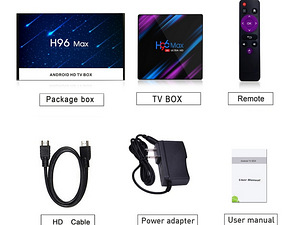 Android TV H96 Max 64GB (3 фото из 4)