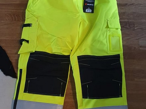 Uued WÜRTH talvised tööpüksid traksidega