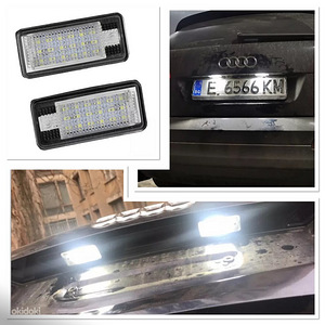 Led numbrivalgustus canbus audi a3 s3 a4 s4 b6 a6 s6 q7 (1 foto / 3)