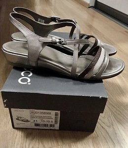 Ecco täisnahast suvekingad, 40,5-41 (3 foto / 4)