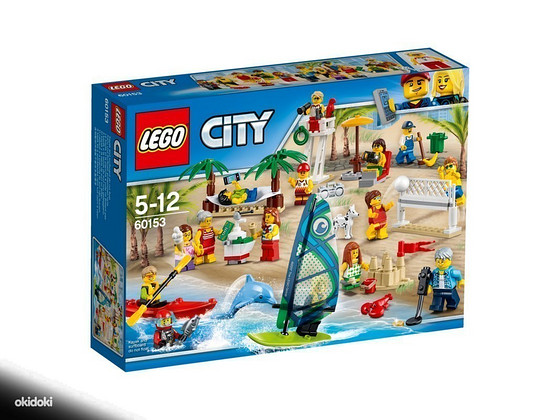 Uus LEGO City 60153 People pack – Fun at the beach 169 osa