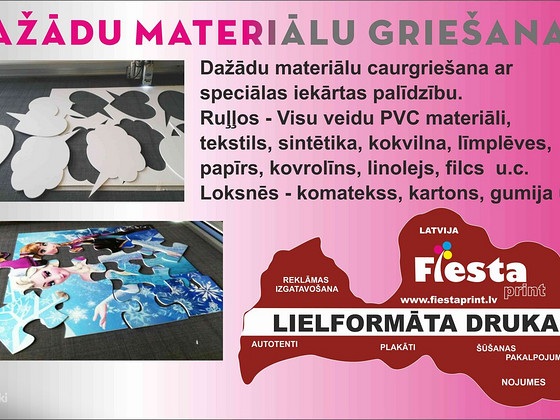 Резка различных материалов