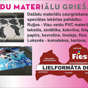 Dažādu matriālu griešana