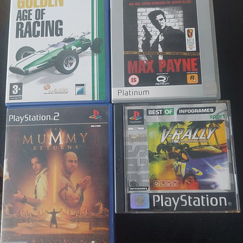 Sony ps1-ps2 mängud