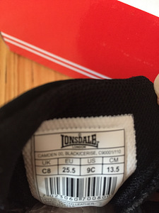 Uued Lonsdale nahk tossud, suurus 25 (3 foto / 3)