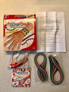 Laste Wrist Bands komplekt käevõrude meisterdamise jaoks (1 foto / 2)