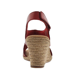 Clarks punased täisnahast wedge rihmikud, 40-41, uued (4 foto / 10)