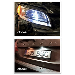 Led подсветка номера и лампы T10,C5W, canbus (3 фото из 7)