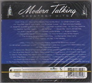 2CD MODERN TALKING - Greatest Hits,2008,Synth-pop,uus,kiles (2 foto / 2)