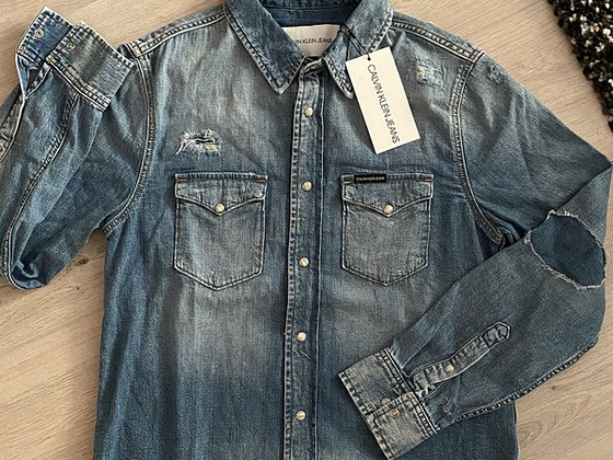 Calvin Klein Jeans рубашка, S мужская