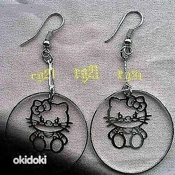Украшения Hello Kitty: серьги, серьги в пупок