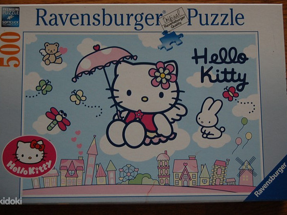 Привет Китти. Пазл Ravensburger 500 шт