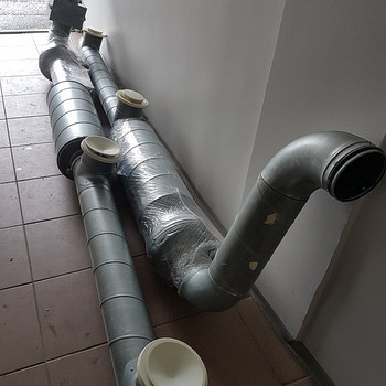Juuksuritöökoja , solaariumi ventilatsioonisüsteem