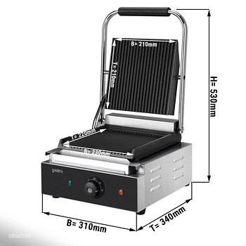 Контактный гриль. от 50 °C до 300 °C
