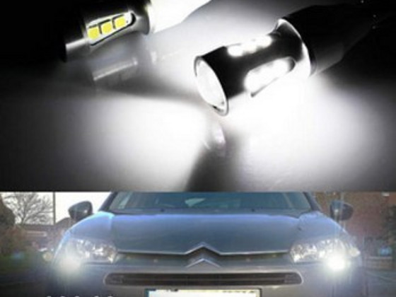 Citroen c5, peugeot 5008 Led headlight Ходовые огни