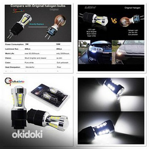 Citroen c5, peugeot 5008 Led headlight Ходовые огни (2 фото из 3)