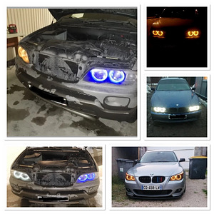 BMW лед маркера angel eyes x5(e53),e39,e60,e61,e65,e87 (9 фото из 9)