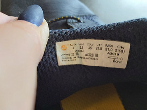 Timberland nahast jalats s.35 (3 foto / 3)