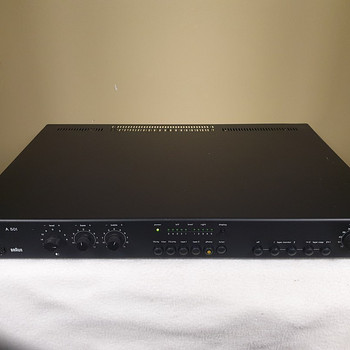 Braun A 501 Stereo Integrated Amplifier võimendi