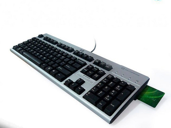 HP USB клавиатура считыватель ID-карты