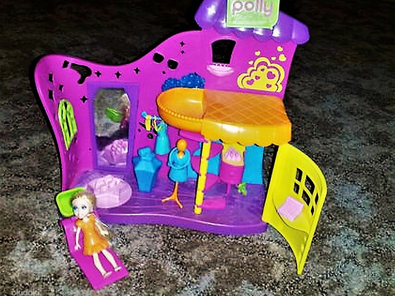 Polly Pocket отличный игровой набор "Салон красоты"
