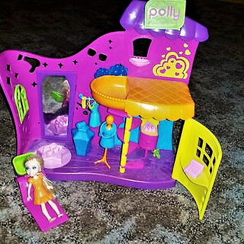 Polly Pocket отличный игровой набор "Салон красоты"