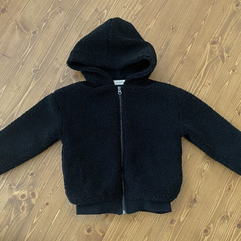 Mango must karvane jope, 128 cm
