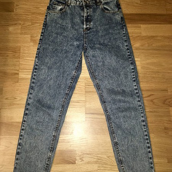 Ägedad MOM teksad vintage stiilis kõrge pihaga, 36