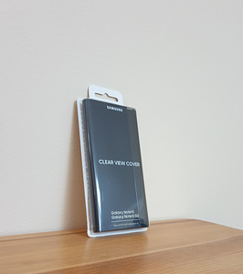Galaxy Note10+ Clear View Cover чехол (черный) (1 фото из 3)