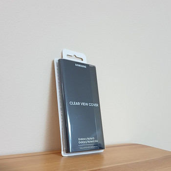 Galaxy Note10+ Clear View Cover kaitsekaaned (must)