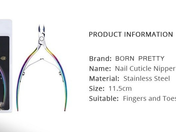 Новые маникюрные щипчики из нержавеющей стали Born Pretty