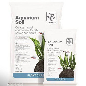 Aquarium soil põhjapinnas