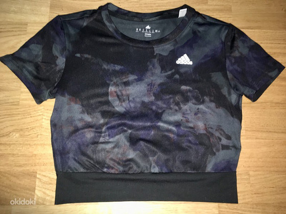 ADIDAS тренировочный/спортивный топ, S/M