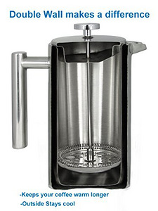 Roostevaba kohvi/tee kann 1L French coffe uus (3 foto / 3)