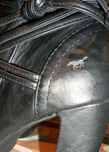 Mustang mustad kontsaga stiilsed saapad, 40, uued (6 foto / 9)