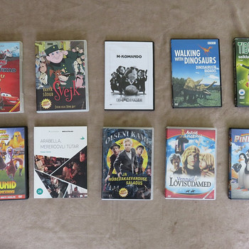 Erinevad DVD plaadid lastele