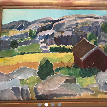 Maal Elmer 1950a õli