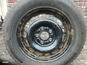 Mazda 6, "15 комплект шипованных колес с дисками 5x114.3 (1 фото из 3)