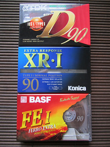 TDK D90 - Basf FEΙ 90 - Konica XR•Ι90 (1 foto / 3)