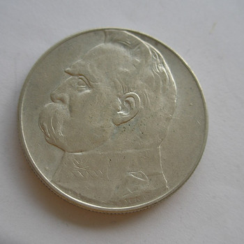 Polland 10Zl. 1935, silver