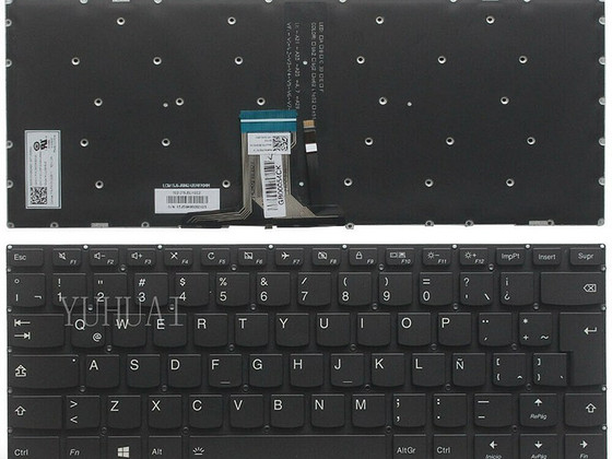 Lenovo Yoga 710 klaviatuur